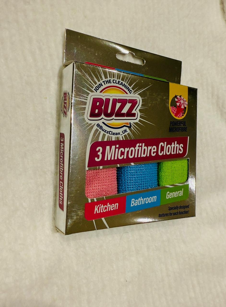 3 Microfiber cloths