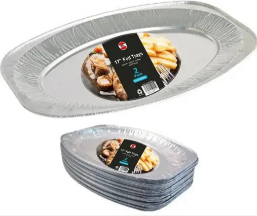 Aluminium Foil  container ( large dish)